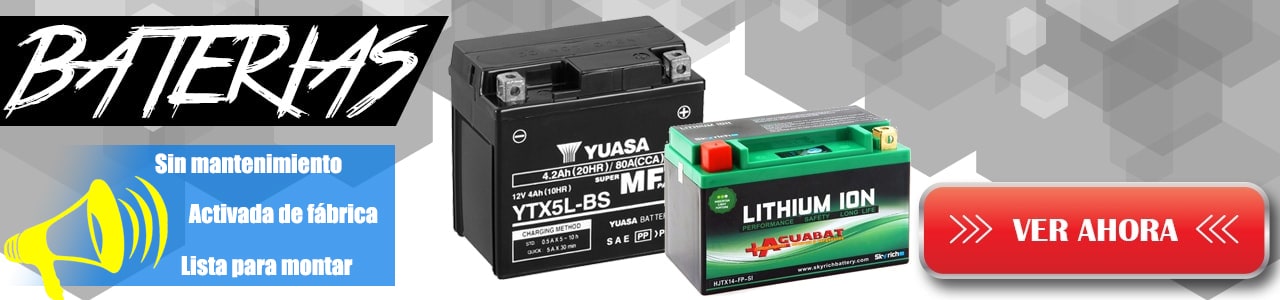 Comprar Baterias para motos baratas